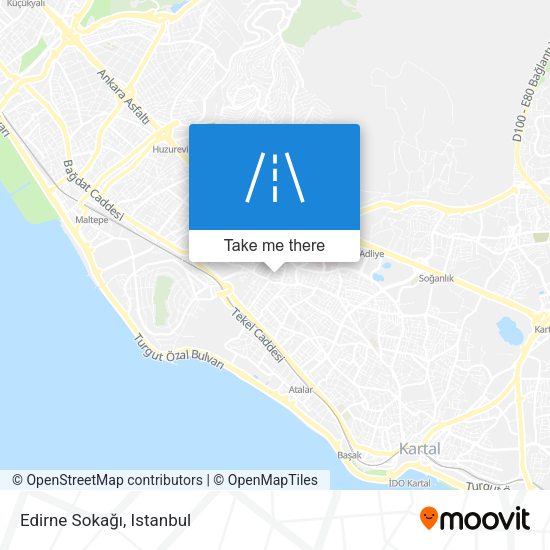 Edirne Sokağı map