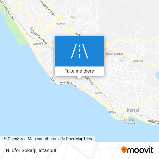 Nilüfer Sokağı map