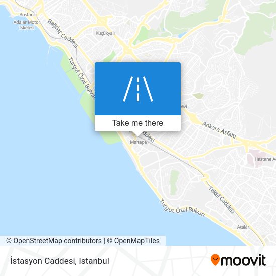 İstasyon Caddesi map
