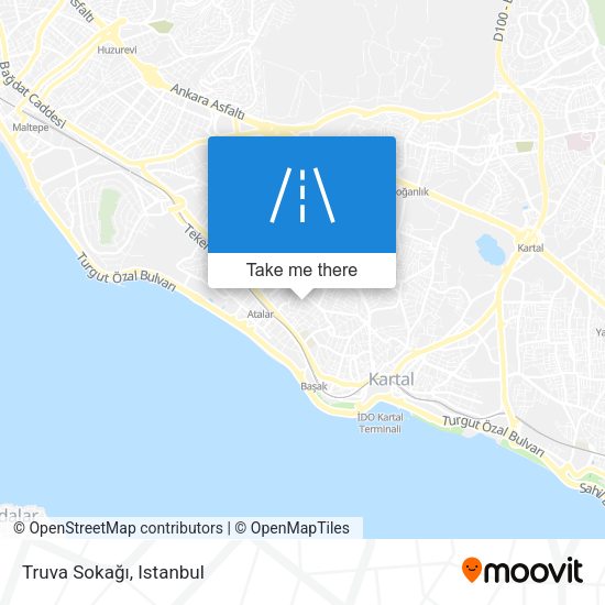 Truva Sokağı map