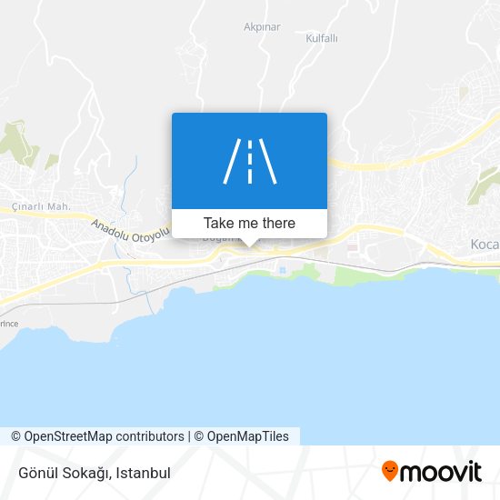 Gönül Sokağı map