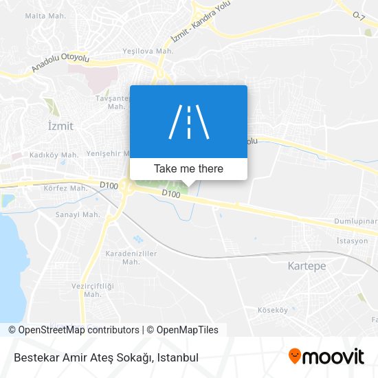 Bestekar Amir Ateş Sokağı map
