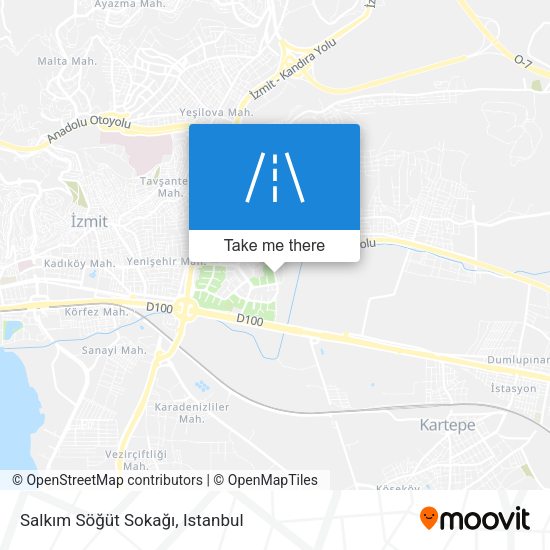 Salkım Söğüt Sokağı map