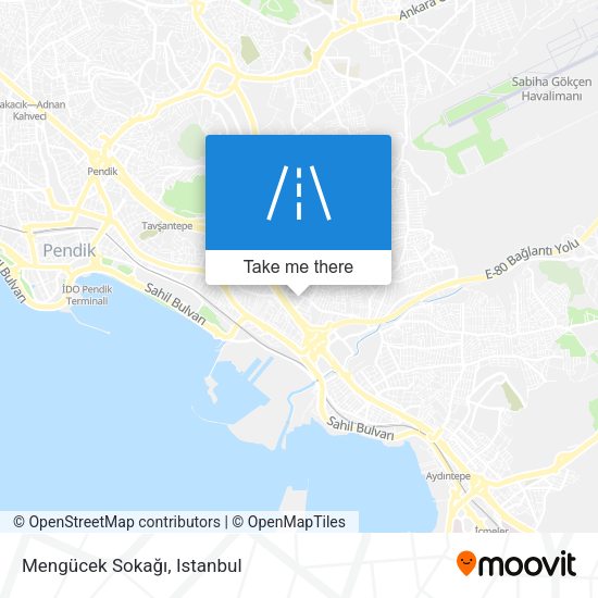 Mengücek Sokağı map