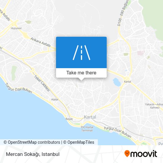Mercan Sokağı map