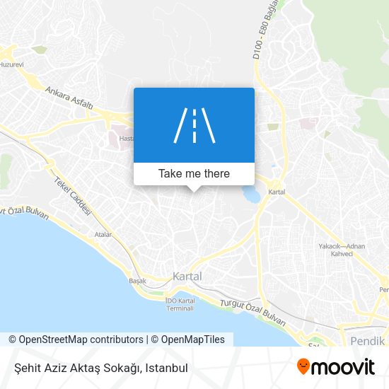 Şehit Aziz Aktaş Sokağı map