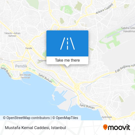 Mustafa Kemal Caddesi map