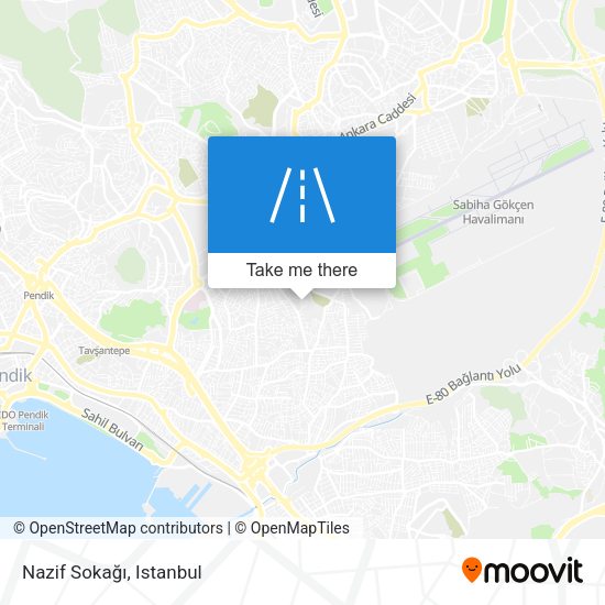 Nazif Sokağı map
