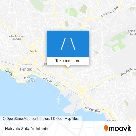 Hakyolu Sokağı map