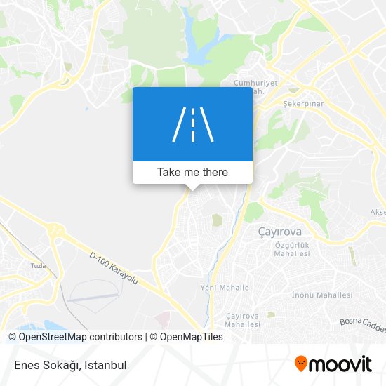 Enes Sokağı map