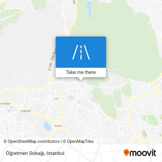 Öğretmen Sokağı map