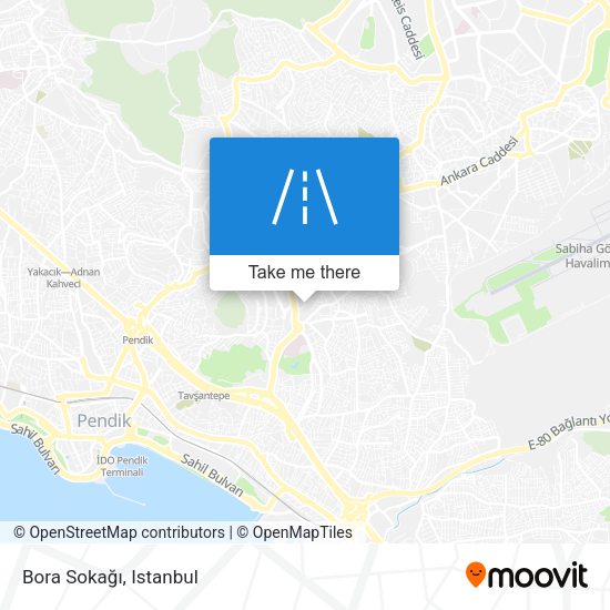 Bora Sokağı map
