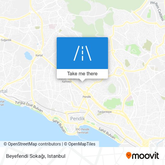 Beyefendi Sokağı map