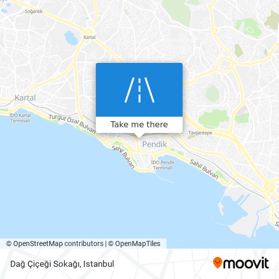 Dağ Çiçeği Sokağı map