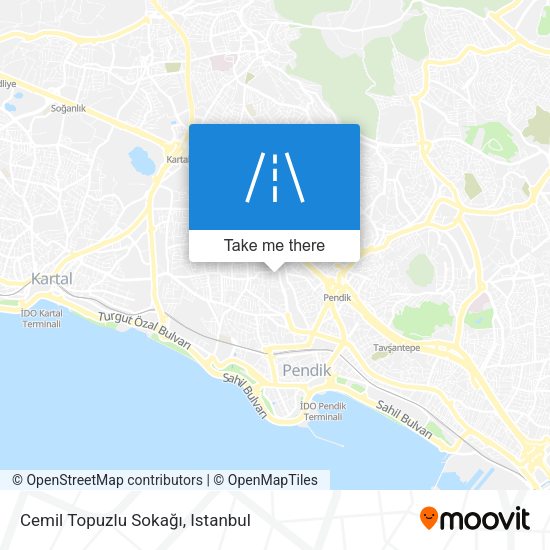 Cemil Topuzlu Sokağı map