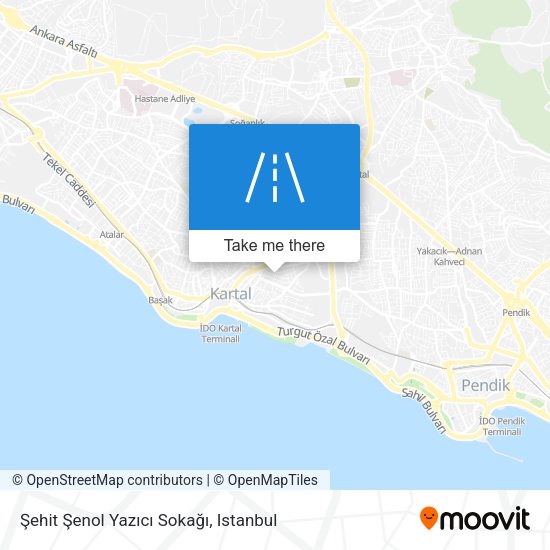 Şehit Şenol Yazıcı Sokağı map