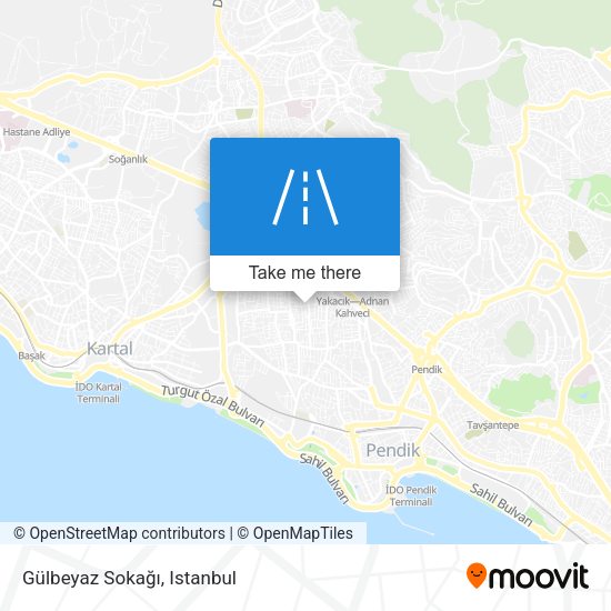 Gülbeyaz Sokağı map