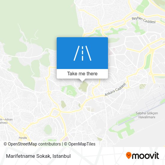 Marifetname Sokak map