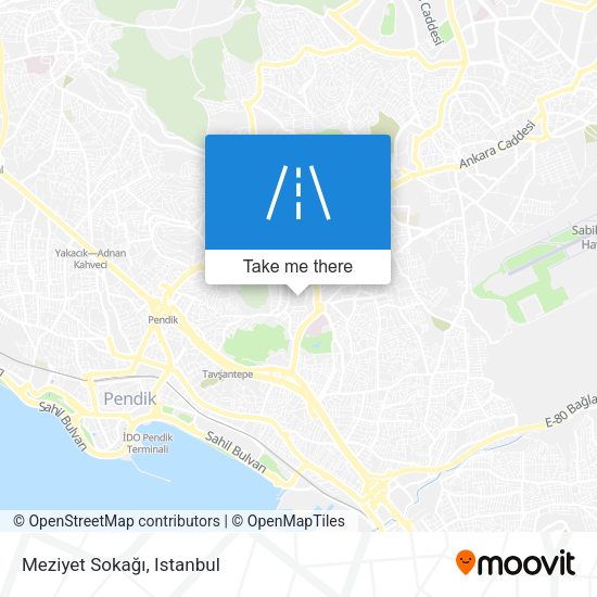 Meziyet Sokağı map