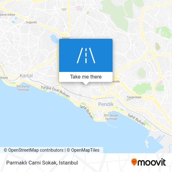 Parmaklı Cami Sokak map