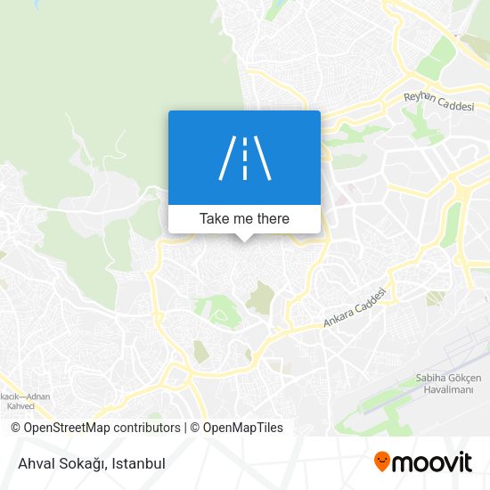 Ahval Sokağı map