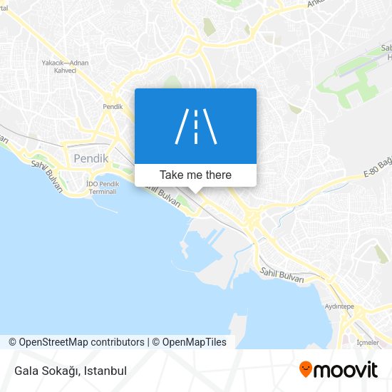 Gala Sokağı map
