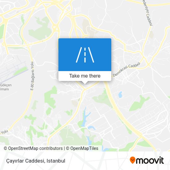 Çayırlar Caddesi map