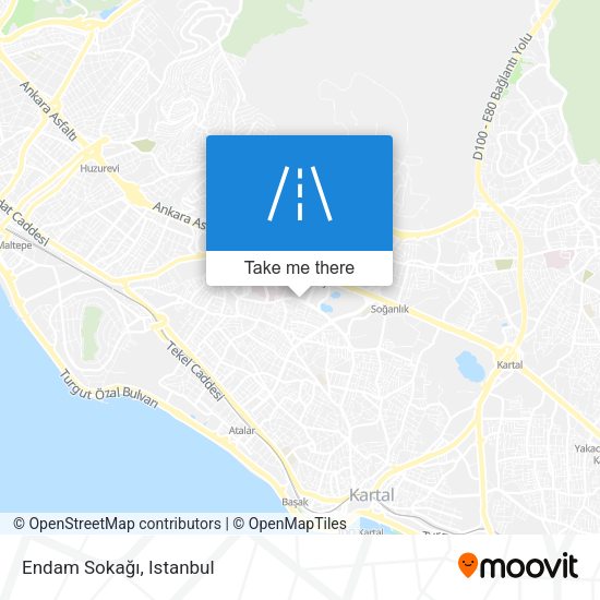 Endam Sokağı map