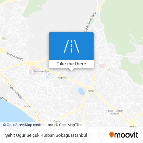 Şehit Uğur Selçuk Kurban Sokağı map