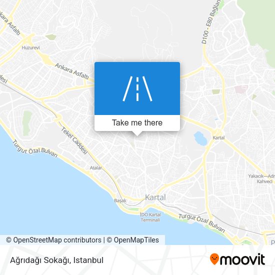 Ağrıdağı Sokağı map