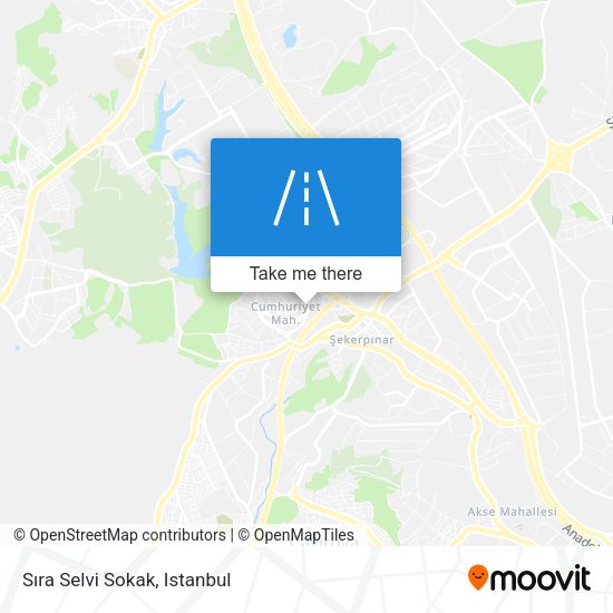Sıra Selvi Sokak map