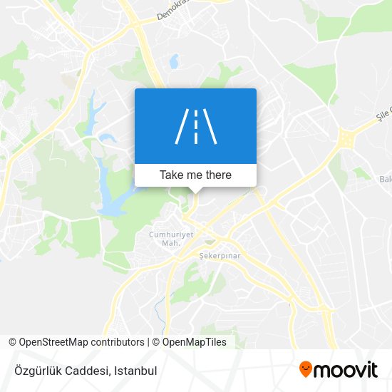 Özgürlük Caddesi map