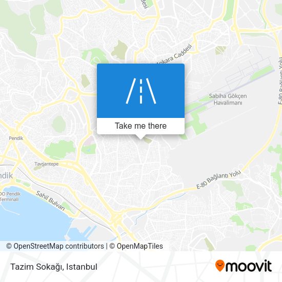 Tazim Sokağı map