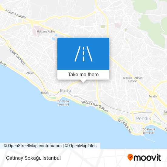 Çetinay Sokağı map