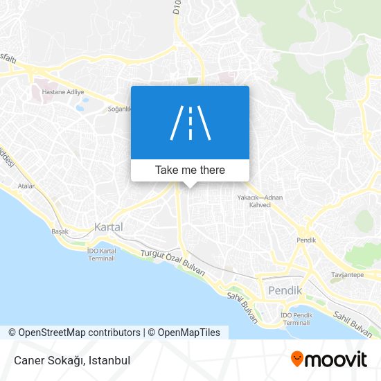 Caner Sokağı map