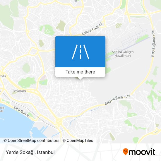 Yerde Sokağı map