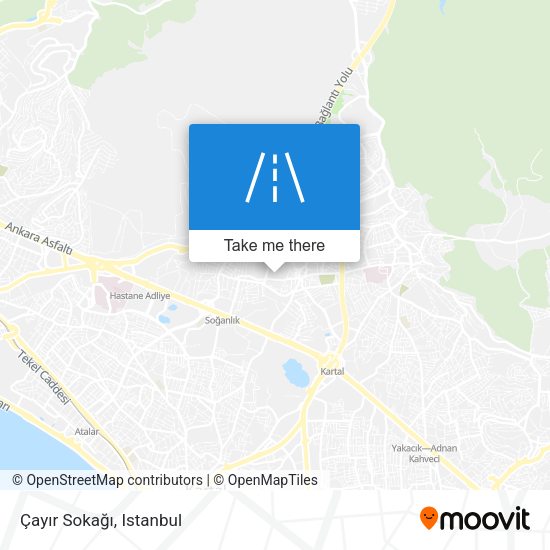 Çayır Sokağı map