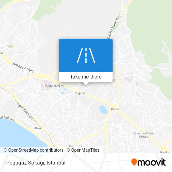 Pegagaz Sokağı map