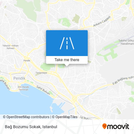 Bağ Bozumu Sokak map