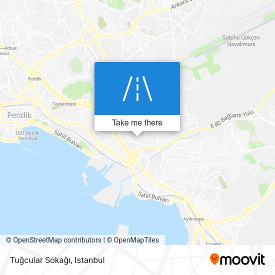 Tuğcular Sokağı map