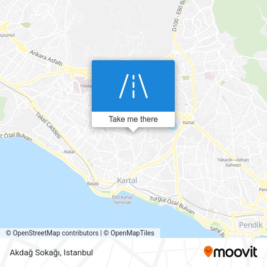 Akdağ Sokağı map