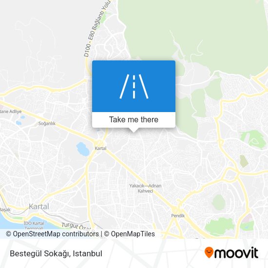 Bestegül Sokağı map