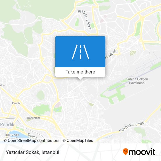 Yazıcılar Sokak map