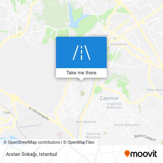 Arslan Sokağı map