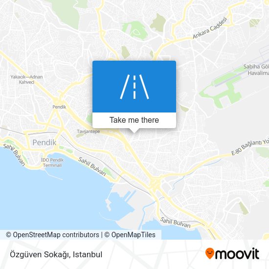 Özgüven Sokağı map