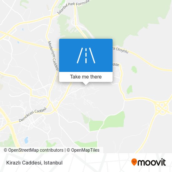 Kirazlı Caddesi map