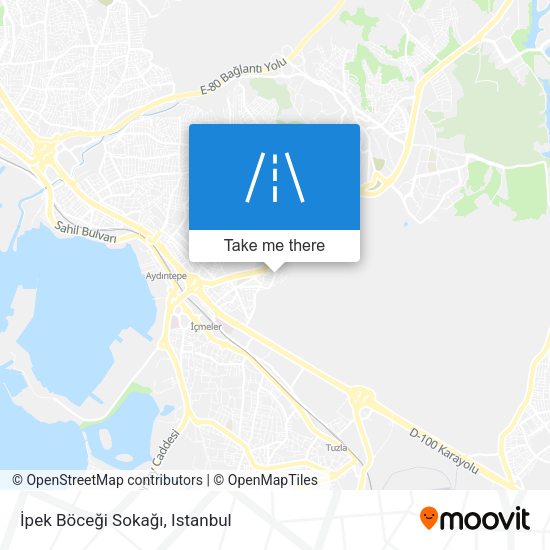 İpek Böceği Sokağı map
