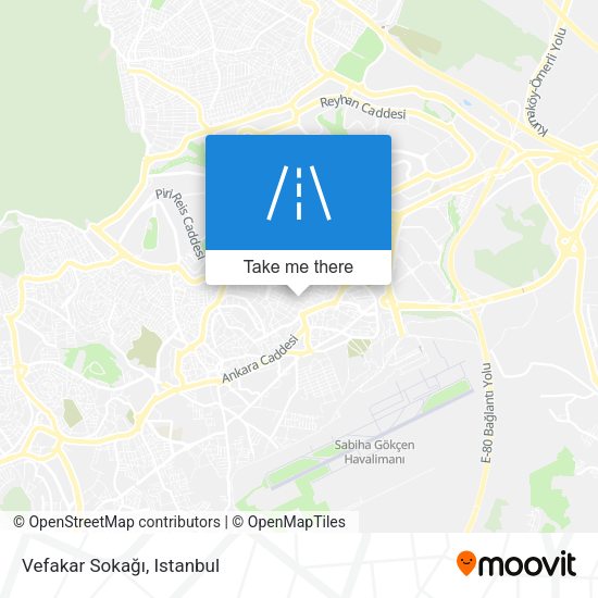 Vefakar Sokağı map