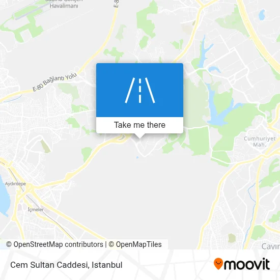 Cem Sultan Caddesi map