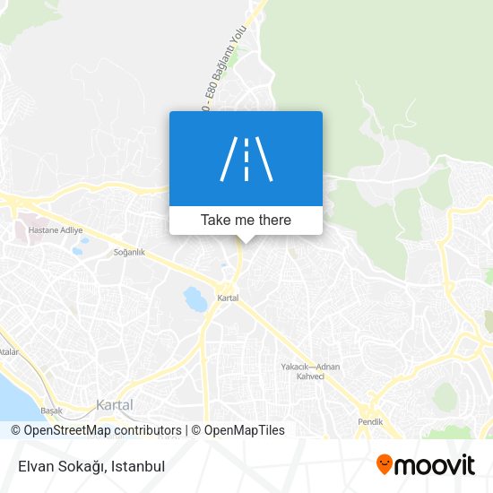 Elvan Sokağı map